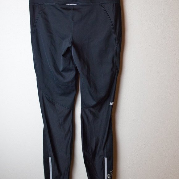New Balance Size XS Women's Running Pants in Black with Leg Zipper New with Tags - Picture 3 of 7